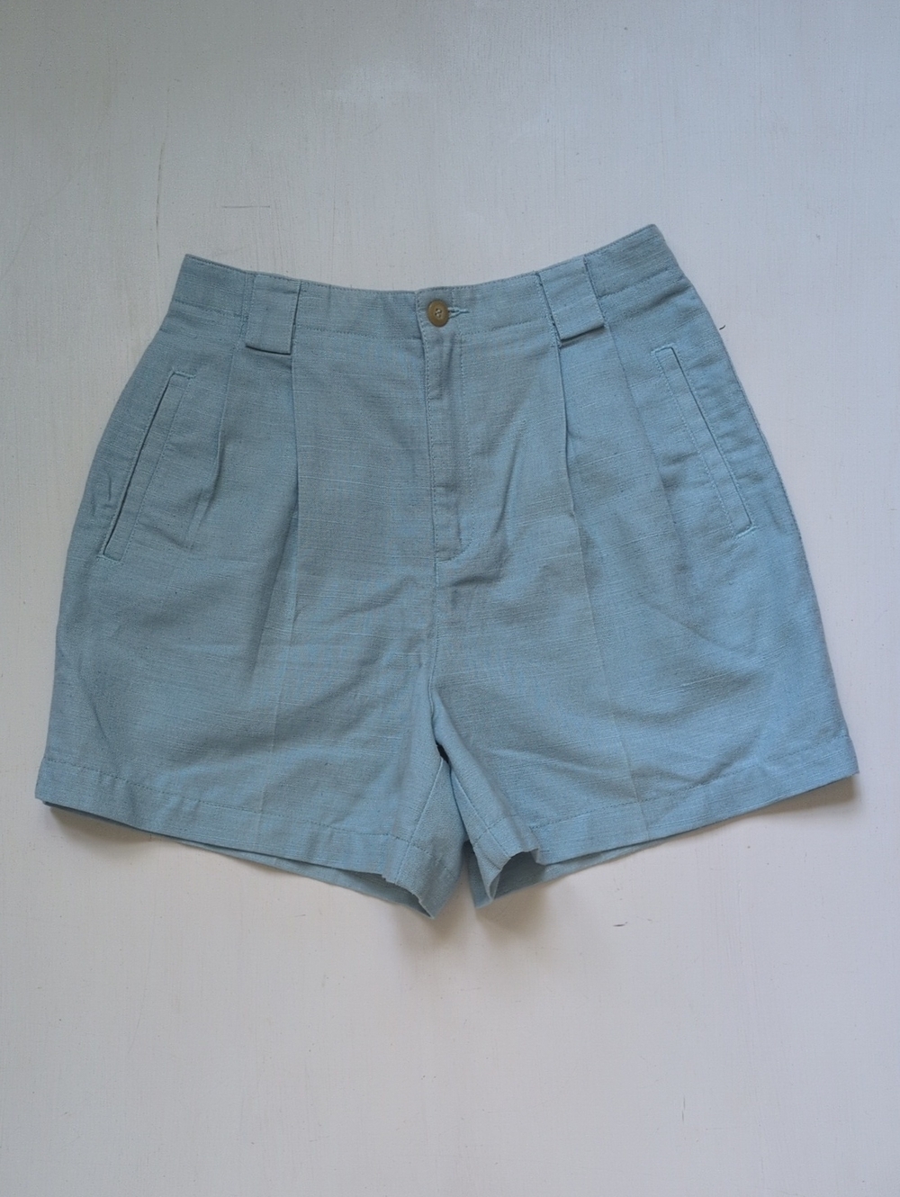 Vintage Liz Claiborne Lizsport Petite 6 Linen Cotton Shorts See Measurements